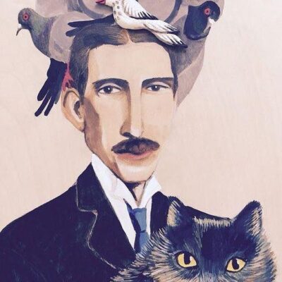 Hoy es SáGATO CATurday: Mačak, el gato de Nikola Tesla
