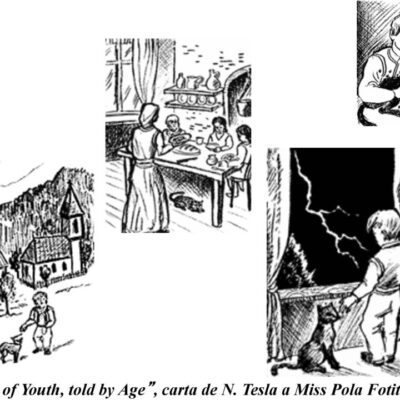 Una historia de juventud contada a los años, carta de Nikola Tesla a la niña Pola Fotitch