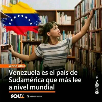 ¿Venezuela lee más?